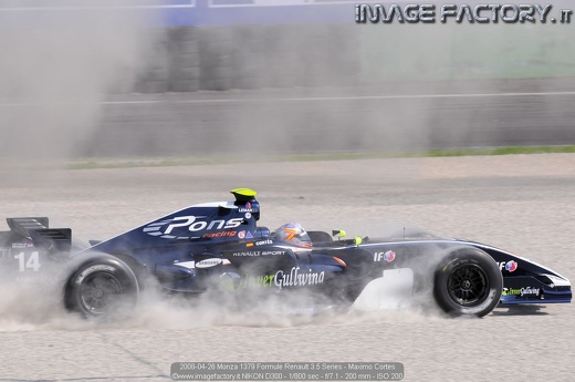 2008-04-26 Monza 1379 Formule Renault 3.5 Series - Maximo Cortes
